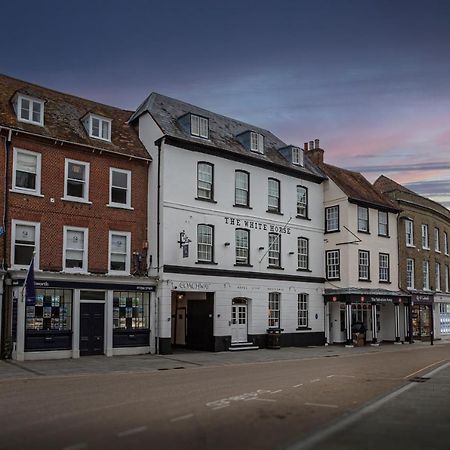 The White Horse Hotel, Romsey, Hampshire المظهر الخارجي الصورة